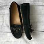 UGG  Black Flats with Bow Detail Photo 1