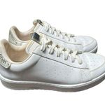 Victoria Shoes Womens EUR 38 US 7 White Low Top Lace Up Athletic Sneakers #S30 Photo 1