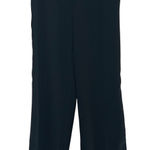 Jason Wu Black Wide Leg Pants Side Stripe Tailored Trouser Size 6 career office Photo 0