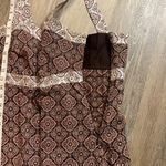 Loft Ann Taylor  V-neck Empire Waist Cinch Tie Boho Tank Top, Sleeveless Photo 6