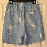 Sporty & Rich Blue Tie Dye Gym Shorts Size Small Photo 3