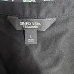 Vera Wang Simply Vera  Floral Sleeveless Button-Down Dress (L) Photo 6