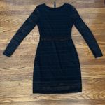 Design Lab  Sexy Cut Out Long Sleeve Black Dress Photo 4