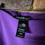 Ashley Stewart  Violet Purple A-Line Pleated Midi Skirt Women's Size 22/24 Photo 3