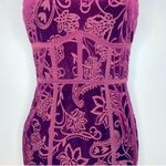 Free People  Plumberry Burnout Babe Bodycon Dress Size XS Photo 4