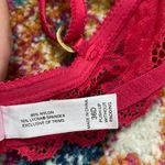 Victoria's Secret Victoria’s Secret Cherry red lace bra Photo 5