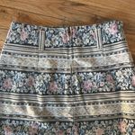 Vivaldi jeanswear vintage floral denim patterned pencil skirt size small Pink Photo 3