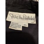 Diane Von Furstenberg Vintage  Silk Asian Chinoiserie Teacup Button-Up Top XS Photo 4