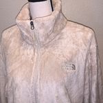 The North Face Osito Full Zip Up Fleece Sweatshirt Vintage White Photo 1