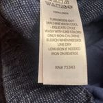 Halston Heritage  Navy Linen Trousers Photo 11