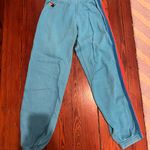 Aviator Nation Blue Striped Sweatpants Photo 0