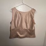 Amanda Smith Suits Sleeveless Shell Blouse Champagne Photo 8