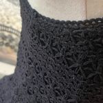 Arizona Jeans Black Crochet Tank Spaghetti Strap Cami Womens XS Photo 12