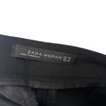 ZARA ‎ Women's Size 4 Black Tapered Leg Dress Career Pants Photo 5