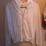 Forever 21 White Zip Up Jacket Photo 0