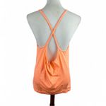 Under Armour  HeatGear Loose Tank XL Orange Racerback Open‎ Back Active Top Photo 1