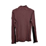 Lauren Ralph Lauren Active Pink Striped Long Sleeve Quarter Zip Activewear Top M Size M Photo 1