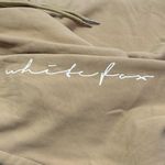 White Fox Boutique White Fox Tan Cotton Blend Sweatpants w Drawstring Elastic Waistband - size XS Photo 3