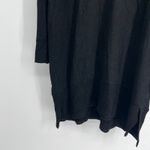 American Eagle Outfitters Black V Neck Long Sleeve Tunic Long Sleeve Oversized S Photo 1