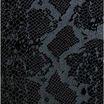 Torrid Black Snake Print Velvet High Neck T-Shirt Tee Top $39.50 EUC 1X Photo 3