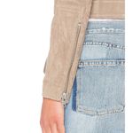 BLANK NYC  Women's Cream Leather Jacket Photo 5