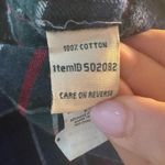 LL Bean Scotch Plaid Hoodie Womens Sz Medium Flannel Relaxed Fit Full Zip Jacket Blue Photo 7