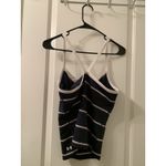 Under Armour  Women's Juniors Striped Active Swim Top Size L Multicolor Photo 7