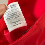 J.Crew  cotton poplin red ruffle Pencil skirt - size 6 Photo 9