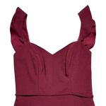 Theia Burgundy/ Maroon Sleeveless Formal Gown US8 Red Size 8 Photo 1