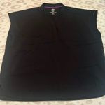 Healing Hands  Black Scrub Top Purple Label Photo 0