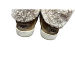 UGG  Australia Women's Tan Suede Shearling Lined Boots Size 5 Photo 7