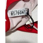 Solid & Striped x Re/Done The Hollywood Swim Cheeky Bikini Bottom Red Medium Photo 6