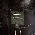 Forever New  Classic Coat with  Faux Fur Collar and Removable Fur Cuffs Photo 1