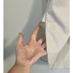 Vince Knife Pleats Poplin Blouse Taupe Beige Tuxedo Style Tunic Top Womens sz. S Photo 9