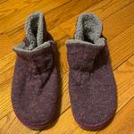 LL‎ Bean Cozy Knit Slip On Slipper Booties Purple Gray Womens Size 9 504633 Photo 1