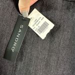 Sandro Black Knee Length Pencil Skirt Size 14 NEW with Tags Photo 2