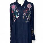 Johnny Was Alesa heavily embroidered Tiered Silk Tunic NWT RARE Photo 2