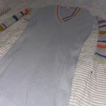 Anthropologie Daily Practice by Stripe-Sleeve Sweater Dress Photo 1