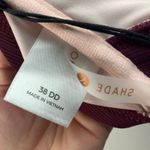 Shade & Shore Light Lift Bikini Top 38DD Berry Ribbed Knot Front Swim New Photo 7