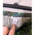 Dressbarn Blue Green Watercolor Pattern Midi Skirt Womens Sz 18/20 Pull On Photo 3
