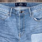 Hollister  Denim Distressed Patchwork Flared Jeans  Photo 2