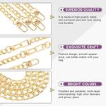 NEW GOLDTONE Replacement Flat Chain Anti Photo 1