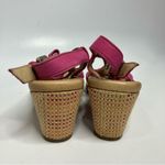 UGG  Gaiana pink leather wedge sandals size 7‎ Photo 5