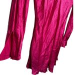 Frederick's of Hollywood Vintage‎ Frederick's Silk Collection Pink Silk Shorts Romper Photo 4