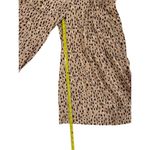 Anthropologie Isobel Pleated Wide-Leg Animal Print Pants Size S Photo 3