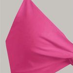 NWOT Solid V Neck Bikini Top, Twisted High Photo 3