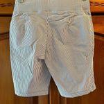 Tommy Hilfiger pull on seersucker shorts blue and white Photo 1