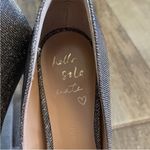 Banana Republic  Hello Sole Mate Gold Metallic Heels size 6 Glitter Stiletto Pump Photo 3