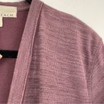 Free People  Beach Dusty Mauve Long Line Cardigan Sweater Duster XS Oversized Photo 5