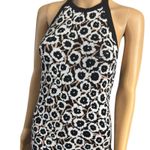 Diane Von Furstenberg  Animal Print Knit Halter Bodycon Midi Sweater Dress Small Photo 3